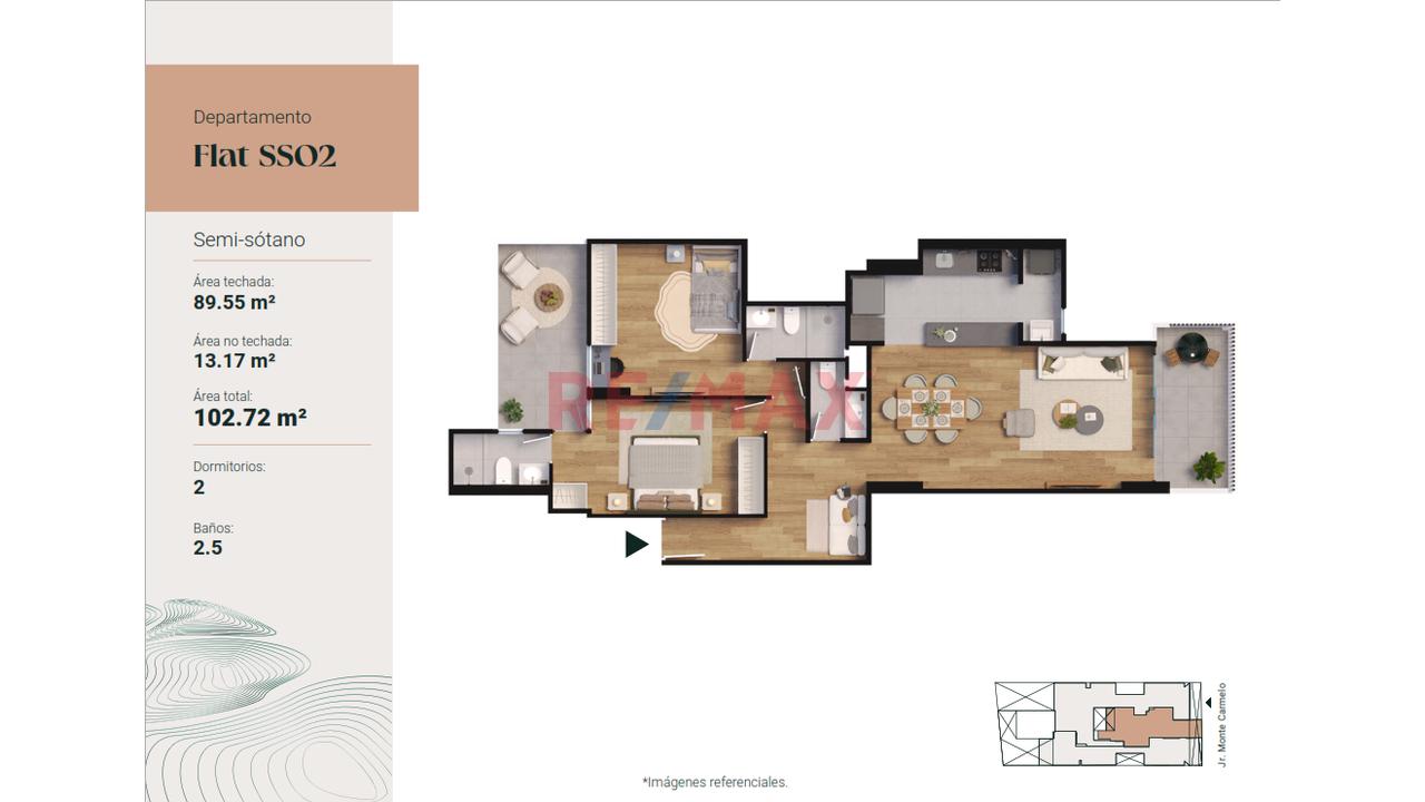 Departamento Flat En Venta - Surco - 8