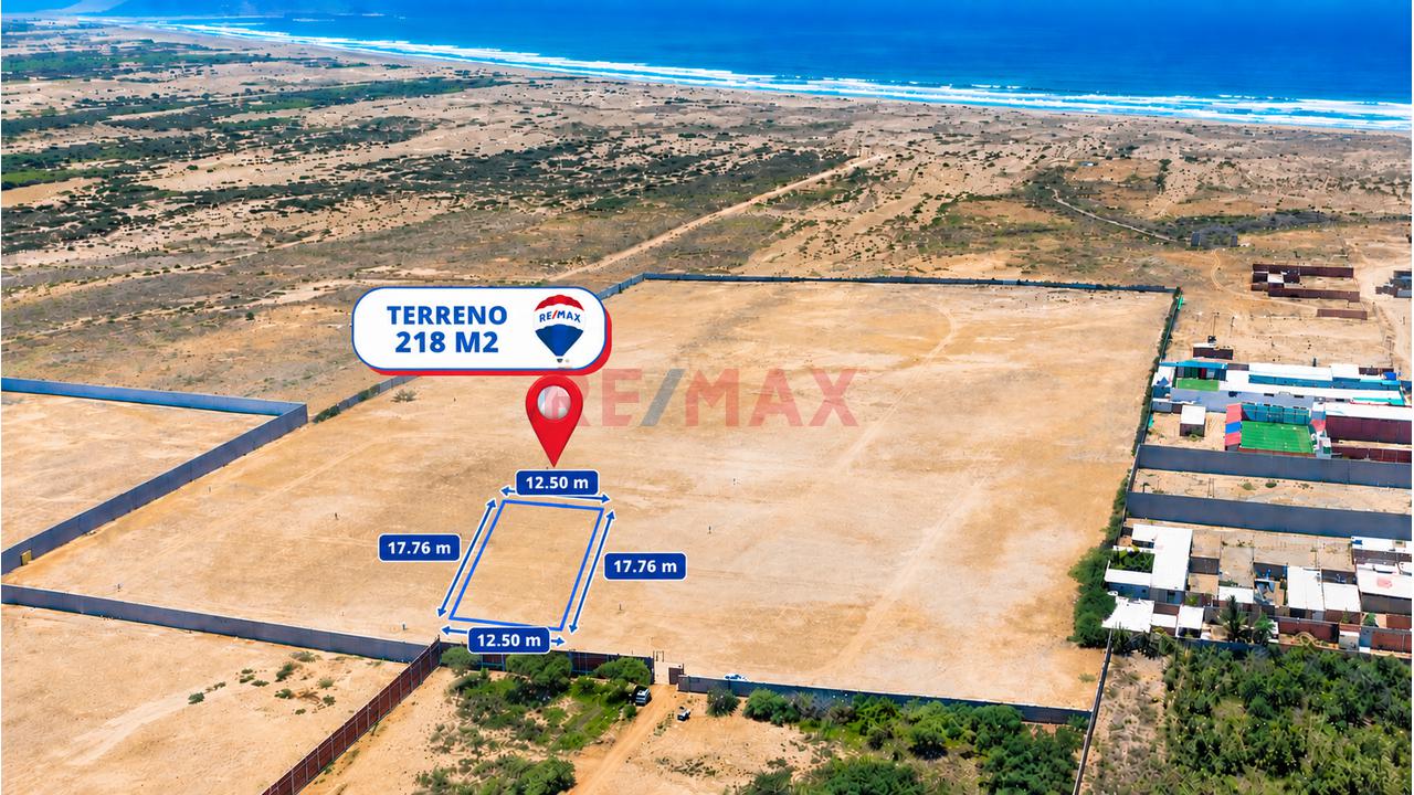Terreno En Condominio De 218 M² Cerca Al Mar — ¡Ideal Para Proyecto Familiar O Inversión! - 1