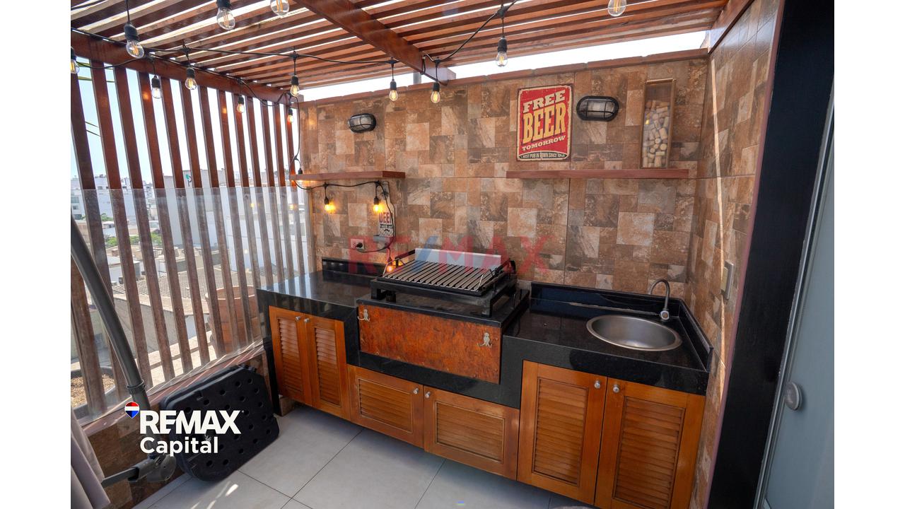 Vendo Dúplex Con Piscina Y Vista A La Ciudad: Terraza De Lujo En Surco - 11