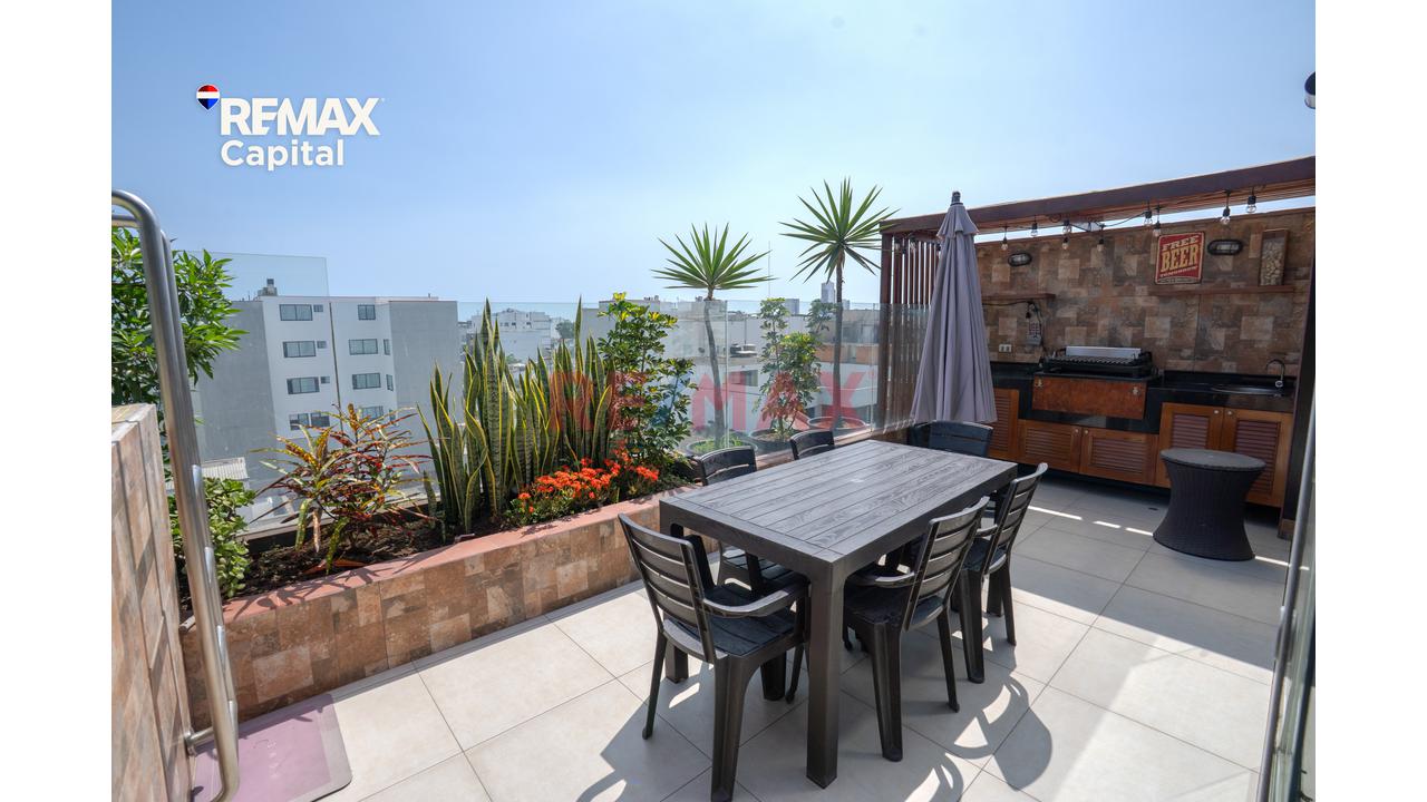 Vendo Dúplex Con Piscina Y Vista A La Ciudad: Terraza De Lujo En Surco - 9