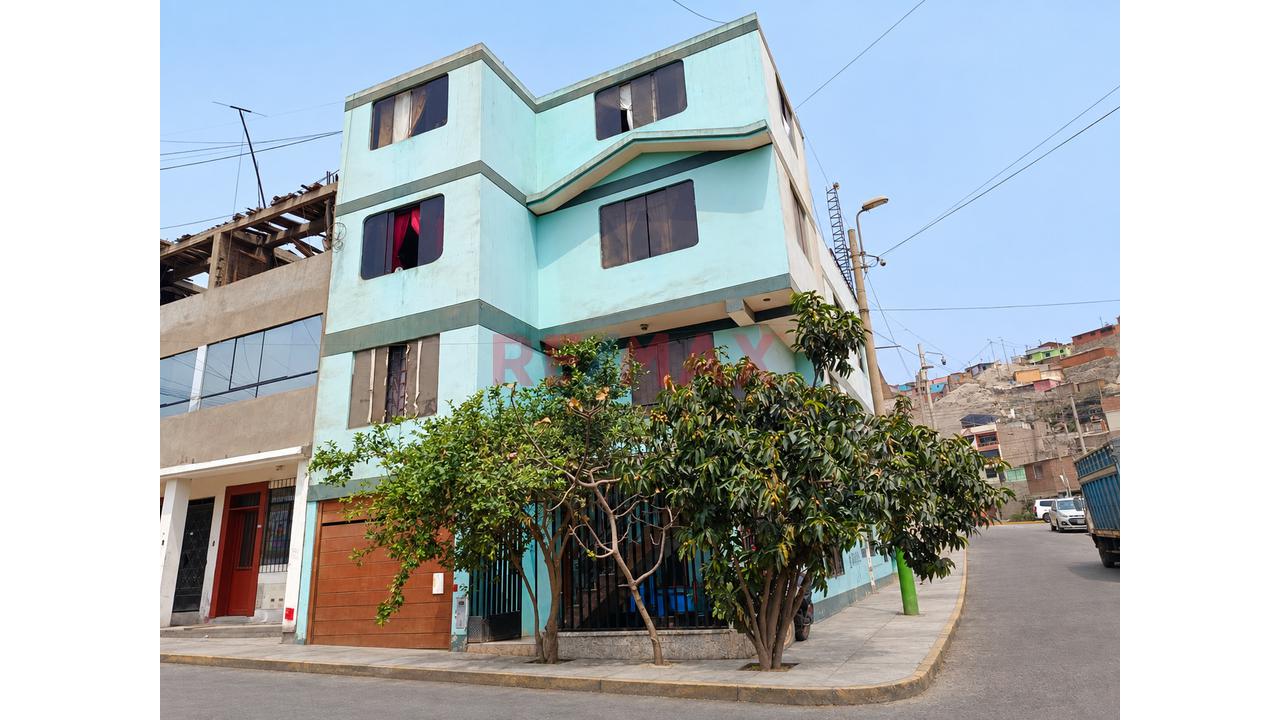 🏠 Venta De Casa De 3 Pisos + Azotea Frente A Parque | Ideal Para Inversión 📍 Urb. Arenal Alto – Canto Grande, San Juan De Lurigancho - 1
