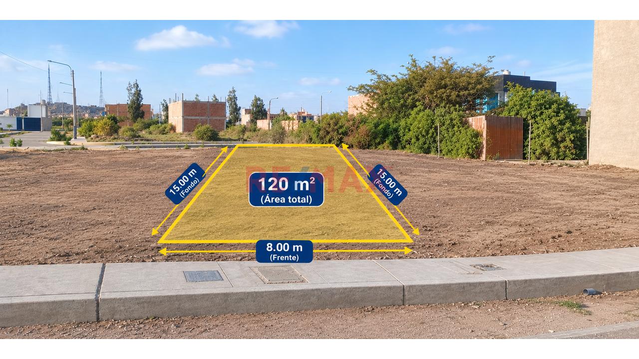 Vendo Terreno De 120 M2, Frente A Parque, En Urb. Villa Los Sauces, Pimentel, Chiclayo — foto 6