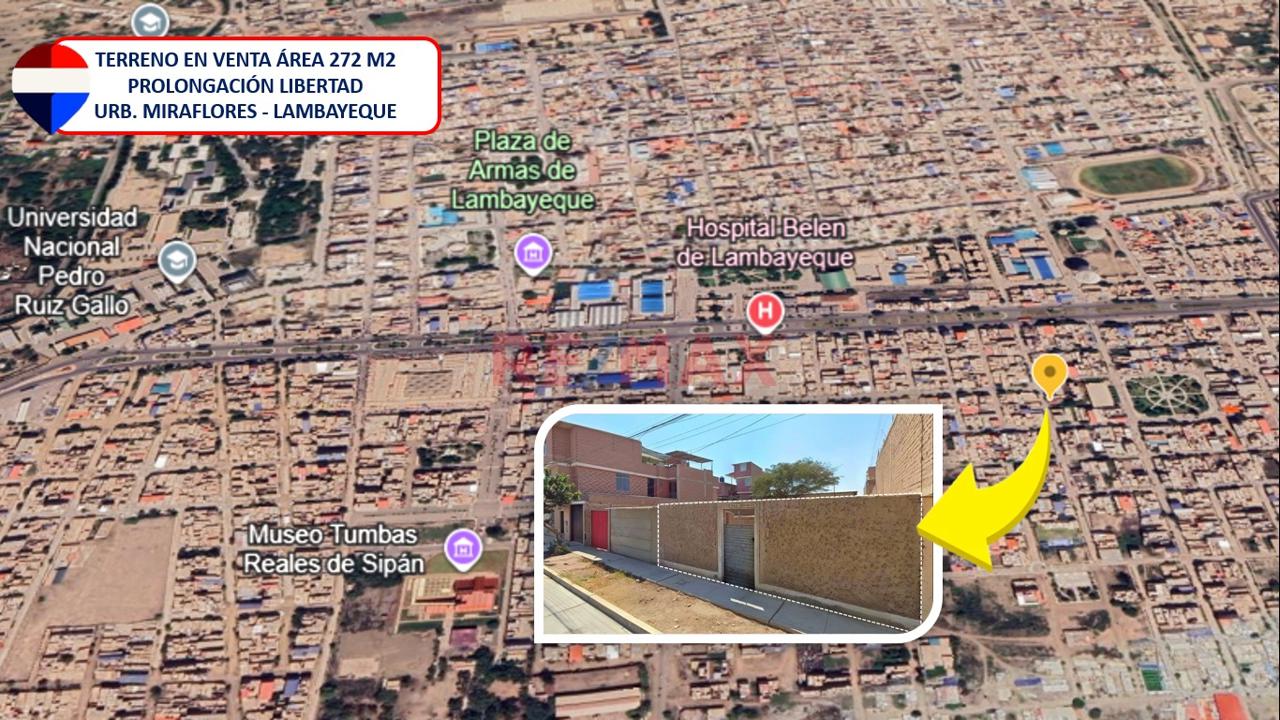 Terreno En Venta Urbanizacion Miraflores Lambayeque - 3