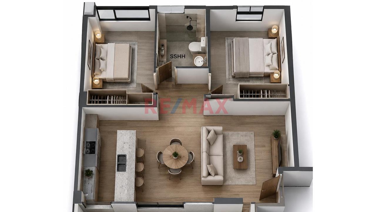 Departamento En Preventa 60 M2 C Cerca Al Mall Aventura Porongoche — foto 5