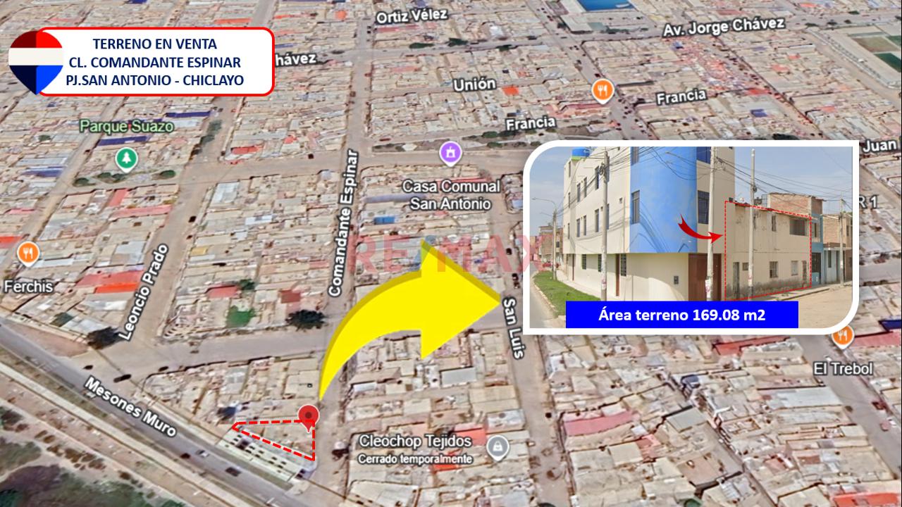 Terreno En Venta Pj. San Antonio Chiclayo - 2