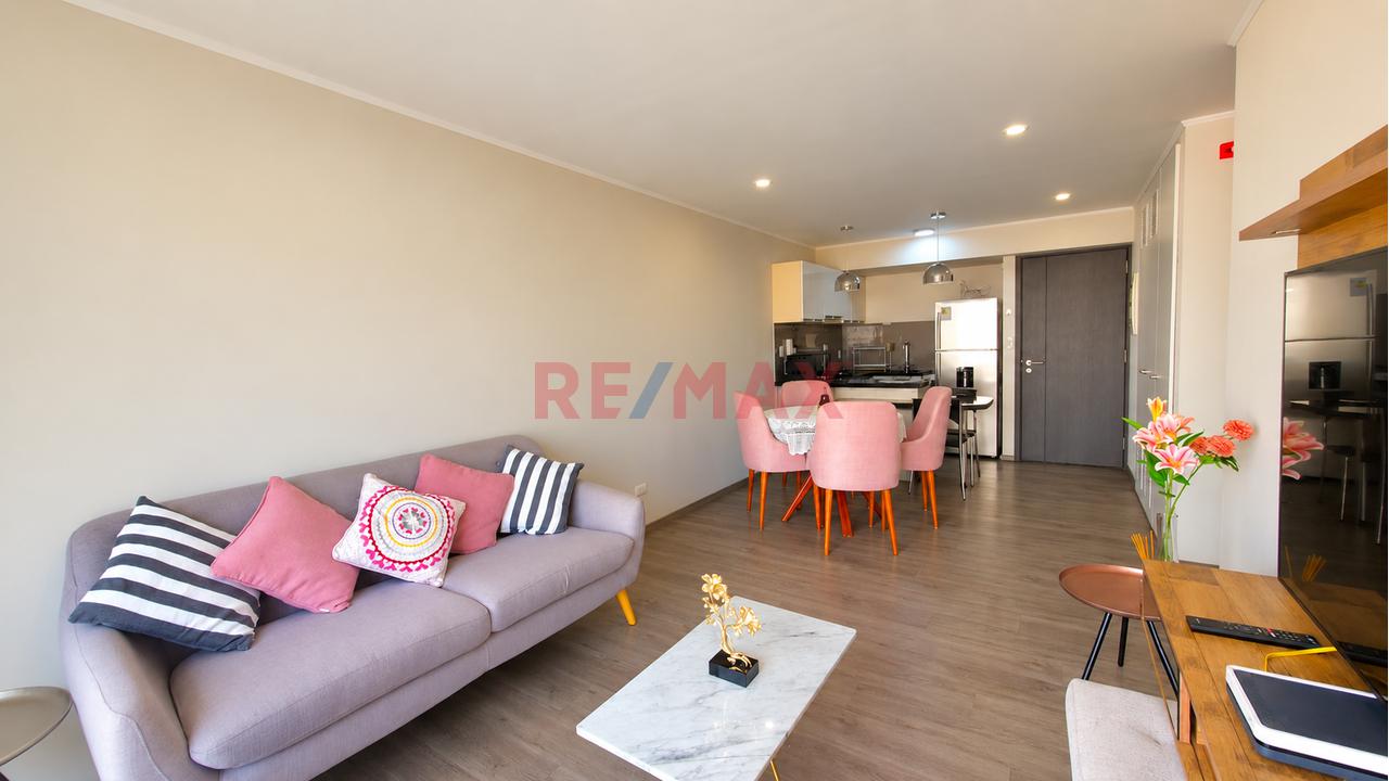 🏡 Alquiler De Departamento Amoblado De 68 M² En Lince + Estacionamiento — foto 2