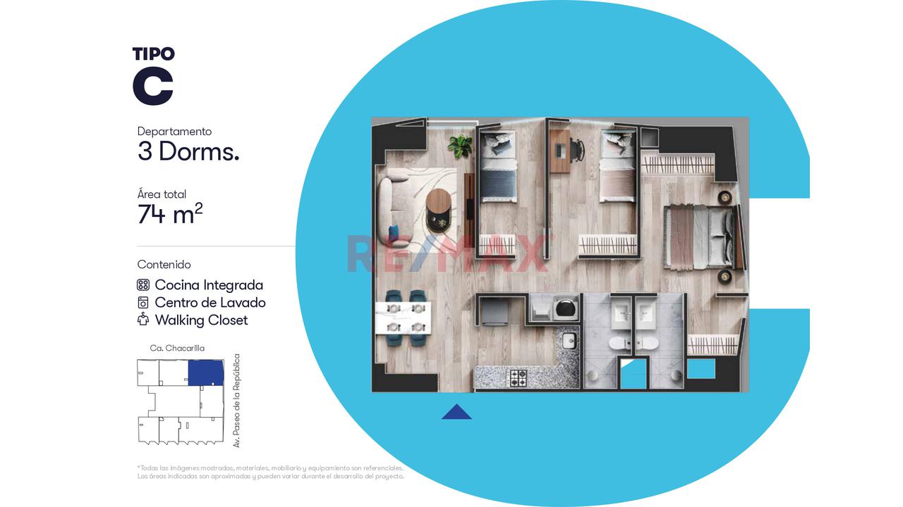 Departamentos De 3 Dormitorio En Blue San Isidro | Desde S/598,960 | Entrega Inmediata - 15