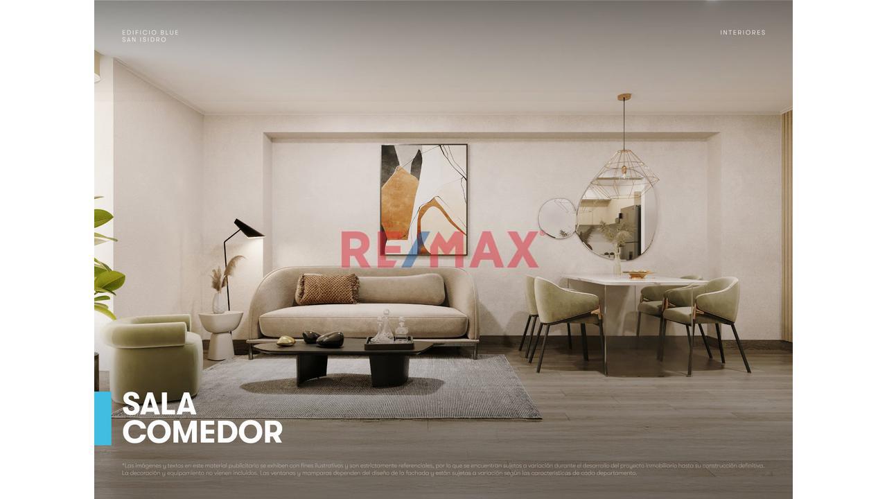 Departamentos De 3 Dormitorio En Blue San Isidro | Desde S/598,960 | Entrega Inmediata - 1