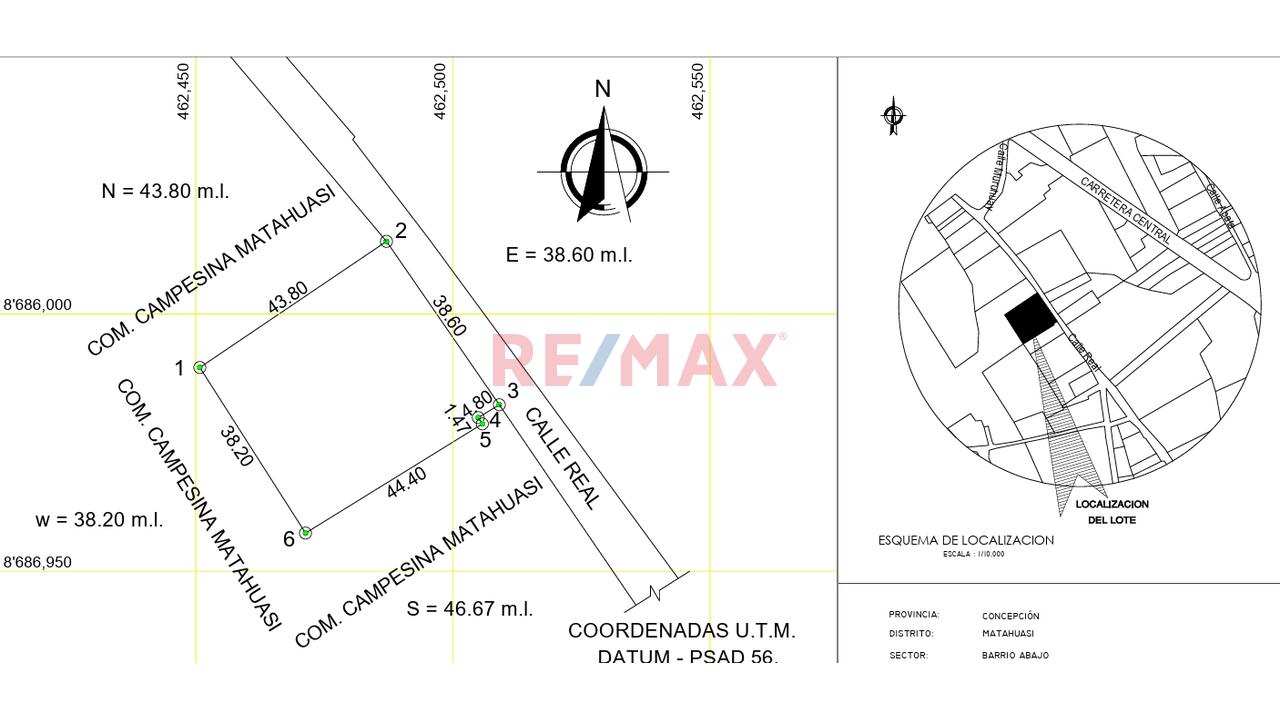 📍 𝗠𝗔𝗧𝗔𝗛𝗨𝗔𝗦𝗜: 𝟭,𝟳𝟳𝟰 𝗺² 𝗘𝗡 𝗩𝗘𝗡𝗧𝗔 – 𝗔 𝟭 𝗖𝗨𝗔𝗗𝗥𝗔 𝗗𝗘 𝗖𝗔𝗥𝗥𝗘𝗧𝗘𝗥𝗔 𝗖𝗘𝗡𝗧𝗥𝗔𝗟 - 2