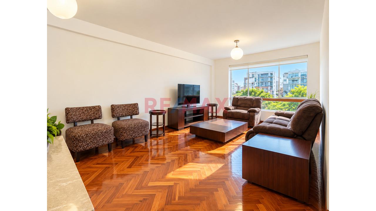 Alquiler De Departamento, 3 Dorm, En Calle Manco Capac, Miraflores