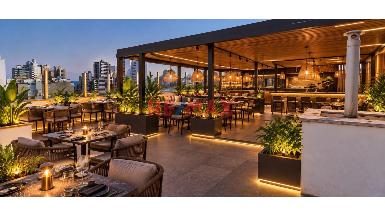 Rooftop En Alquiler En Miraflores – Oportunidad Para Proyecto Gastronómico