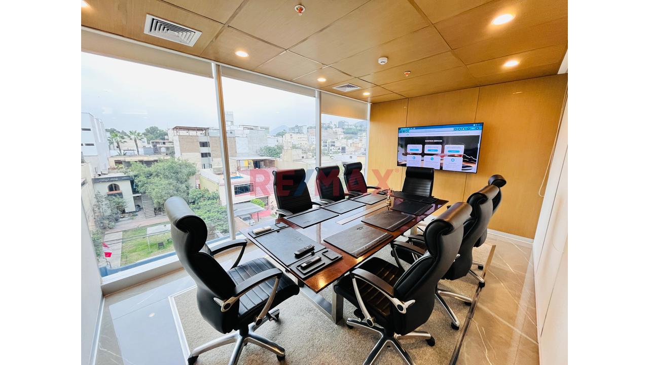 Oficina Boutique Amoblada E Implementada + 2 Estacionamientos I Itse Vigente I En Alquiler - Valle Hermoso, Surco - 3