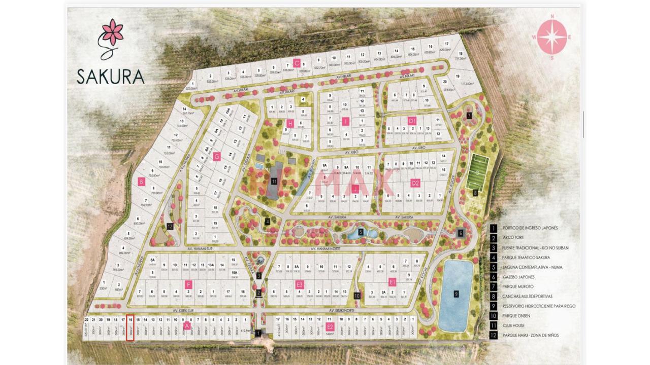 Venta Terreno En Condominio Tematico Japones En Huaral 300M2 - 5