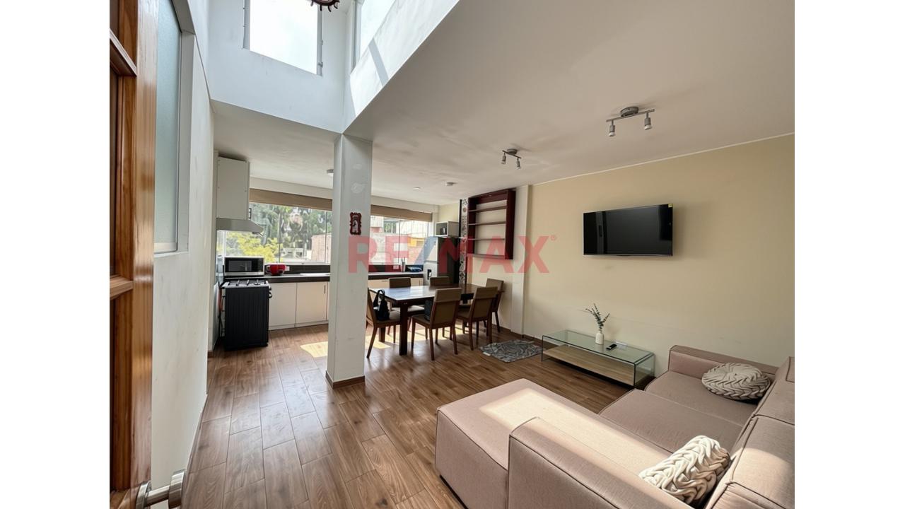 Se Alquila Departamento Amoblado Santiago De Surco — foto 4