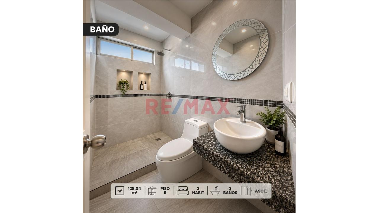 Vive Frente Al Mar En San Miguel | Exclusivo Y Amplio Dúplex Con Amplia Terraza Y Vista Lateral Al Mar - 12