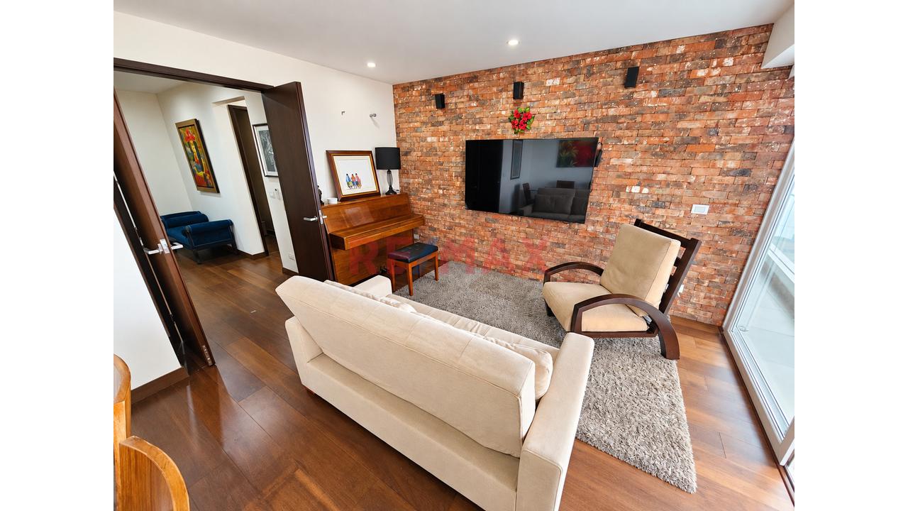 Exclusivo Departamento En Alquiler En Miraflores — foto 2