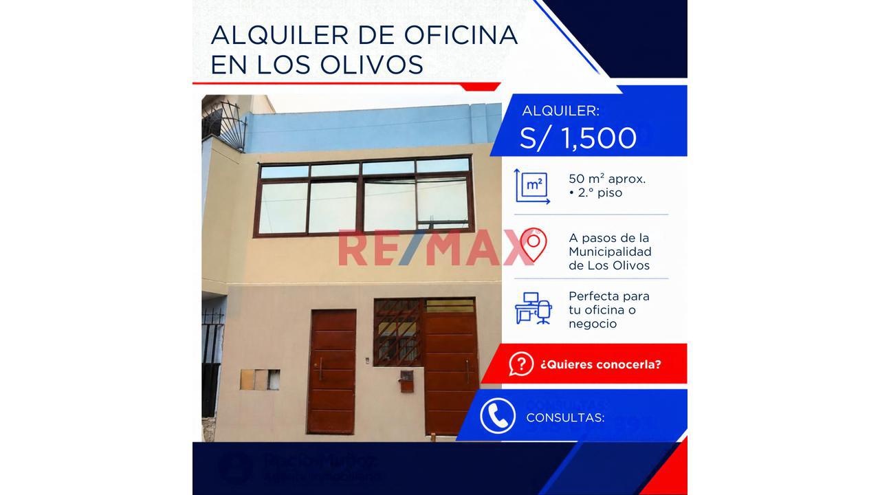 ¿Buscas Un Espacio Para Instalar Tu Oficina En Los Olivos?