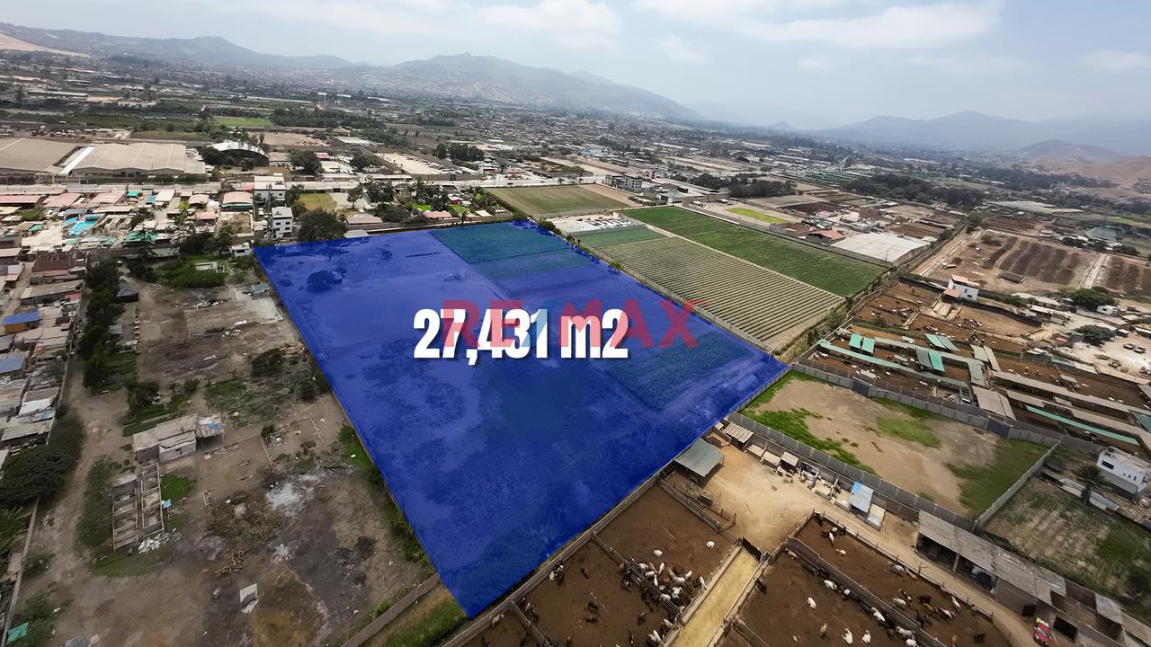 Terreno En Venta De 27,431 M² En Lurín – Ideal Para Proyectos De Inversión
