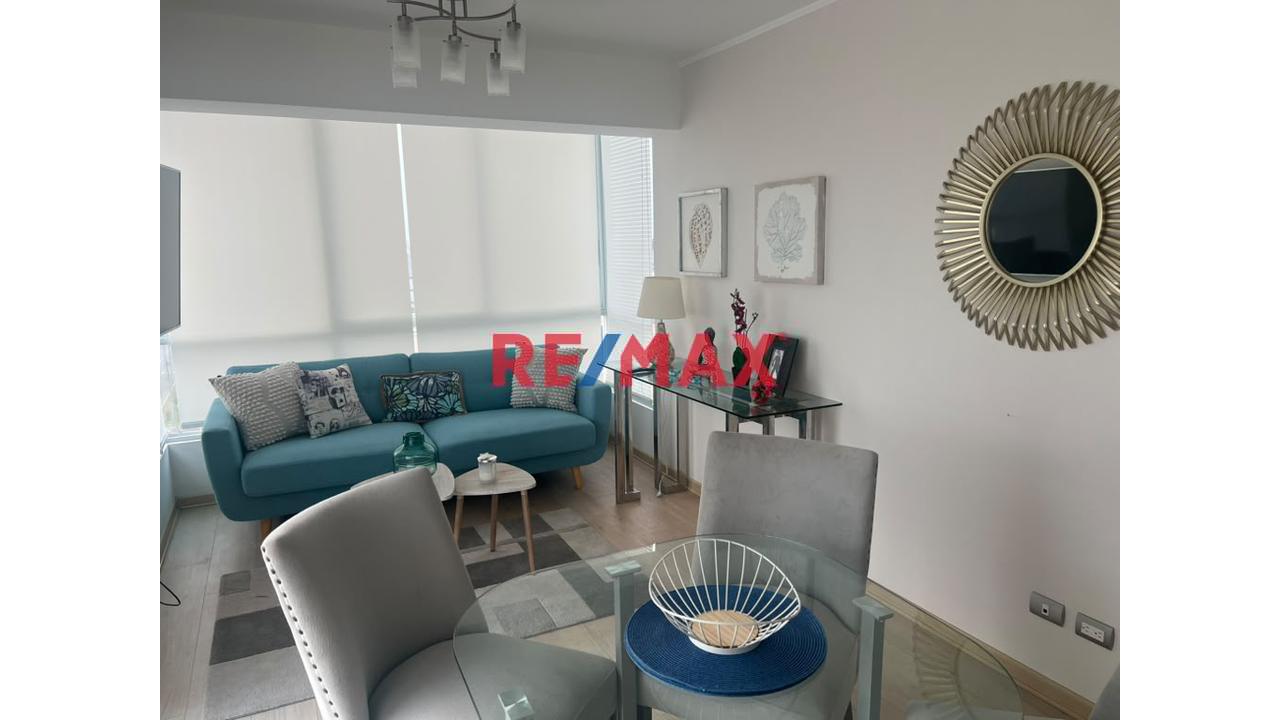 Alquiler De Departamento Amoblado, Hermosa Vista Frente Al Mar-San Miguel | 73.21 M² | 3 Hab.