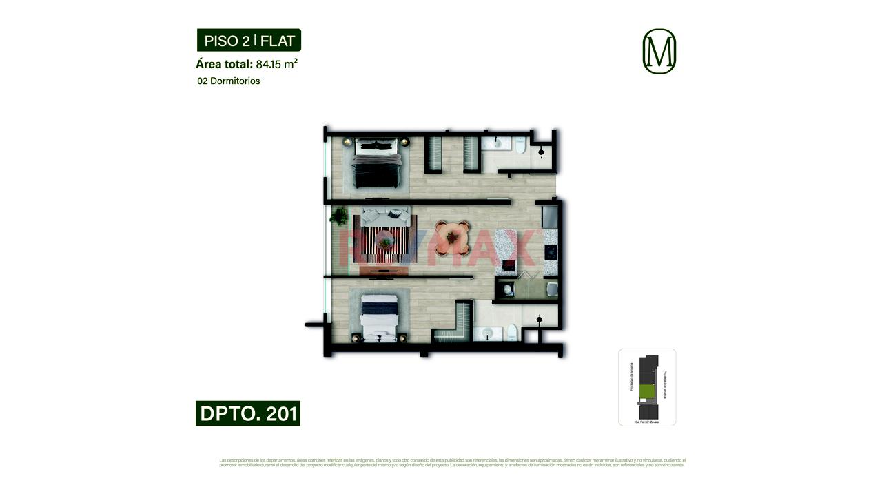 Departamento En Venta En Miraflores – Proyecto Monogram — foto 2