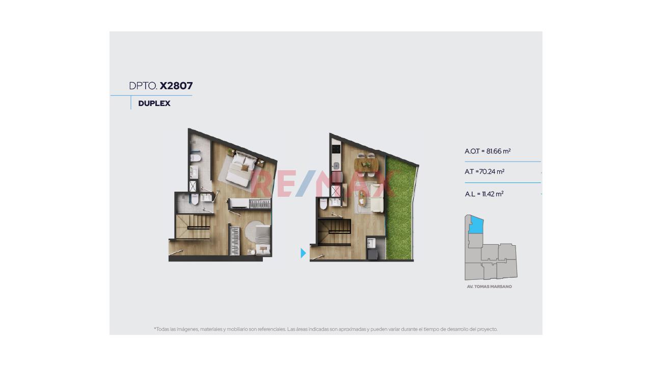 Duplex 2 Dormitorios - Venta De Estreno (Proyecto) Frente A Mall Plaza Angamos — foto 2