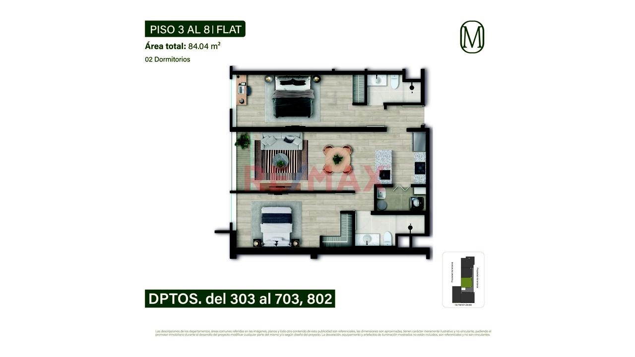 Departamento En Venta En Miraflores – Proyecto Monogram — foto 2