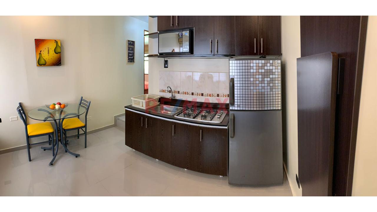 Minidepartamento En Alquiler, Totalmente Amoblado En Privilegiada Zona De Surco — foto 8