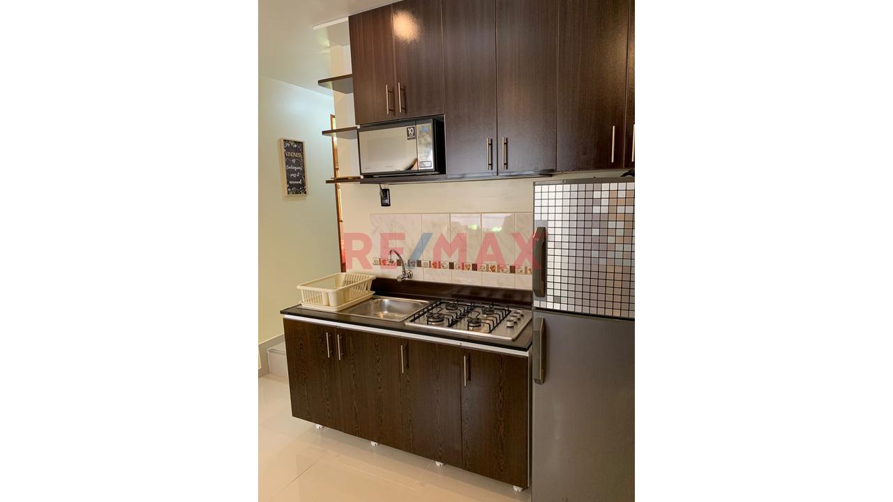 Minidepartamento En Alquiler, Totalmente Amoblado En Privilegiada Zona De Surco — foto 11