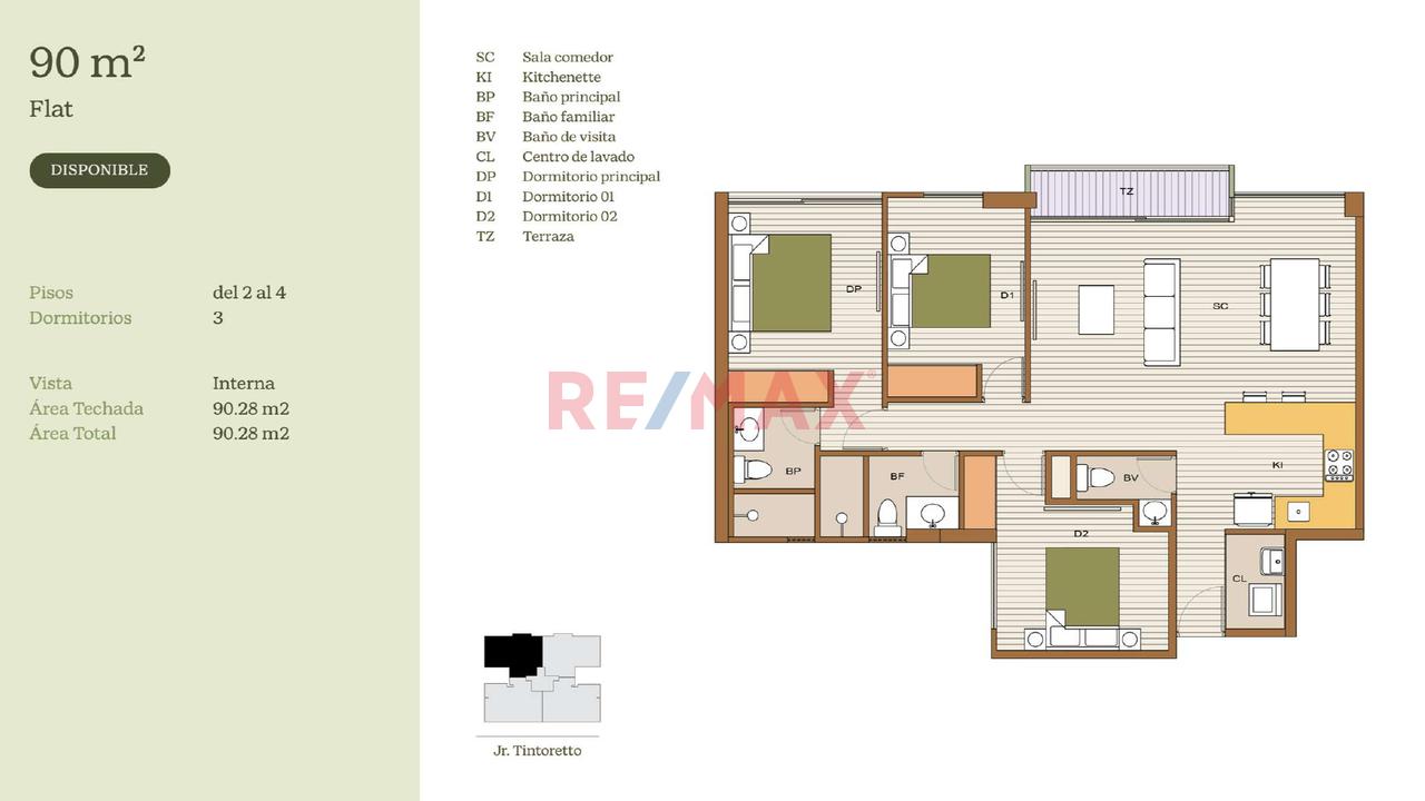 Departamentos En Preventa En San Borja | Del 2.º Al 4.º Piso Desde 90.28 M² — foto 2