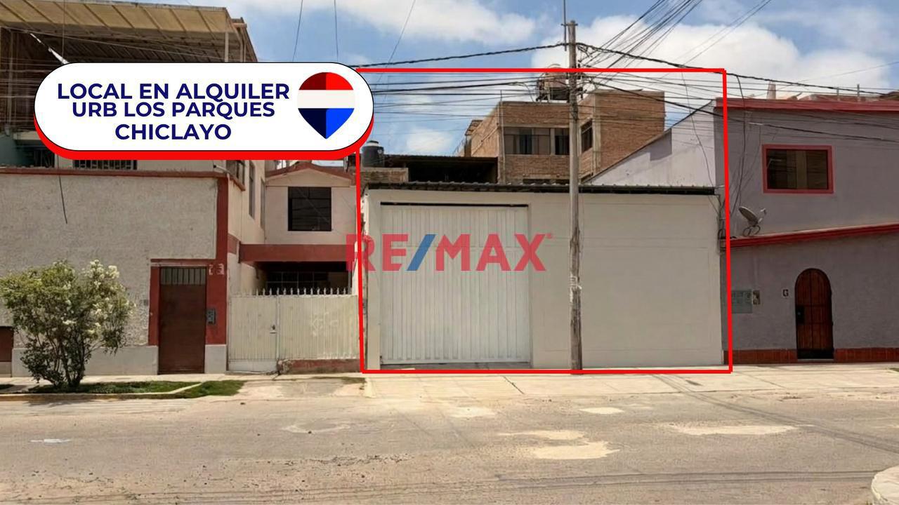 Local Comercial En Alquil Urbanización Los Parques Chiclayo - 1