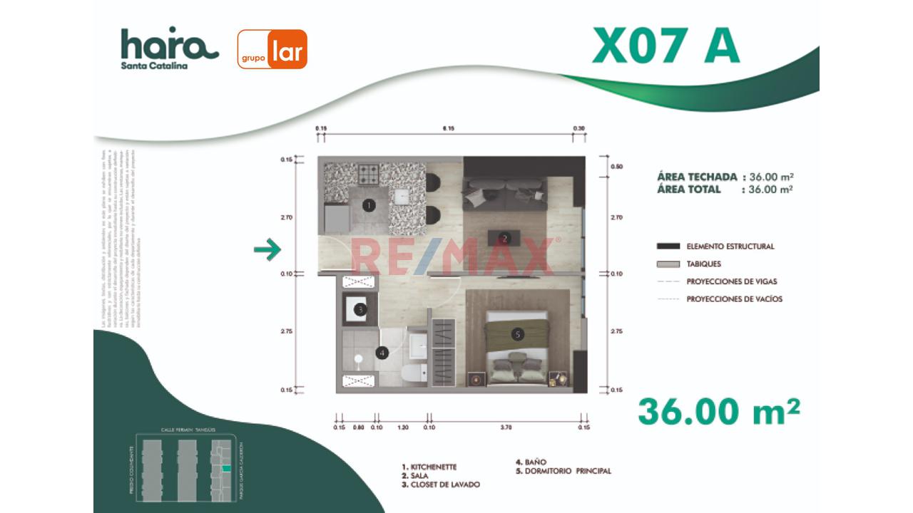 Venta De Departamento De 1 Dormitorio – Santa Catalina — foto 11