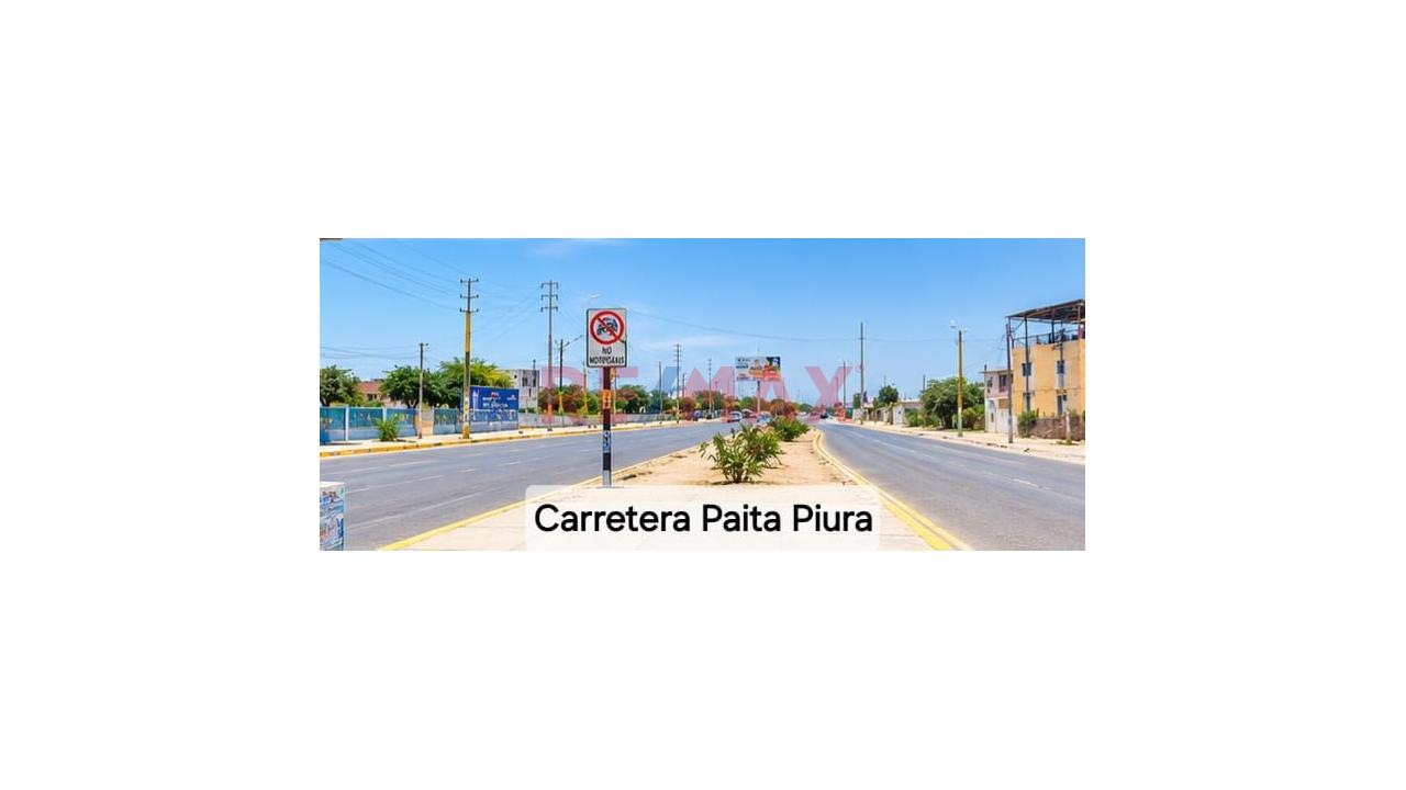 😲Ocasión Lote En Venta 📐 300M2 (10 X 30) Urb. Sol Y Mar, Av. Comercial Mz. B Lote 08 Paita - 15