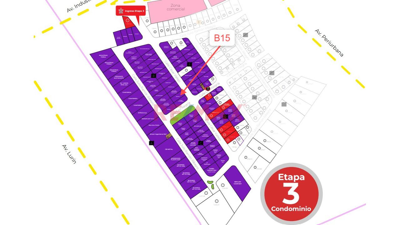 Venta De Terreno Industrial Dentro Del Complejo Macropolis 1030M (3Ra Etapa) Lurin - 10