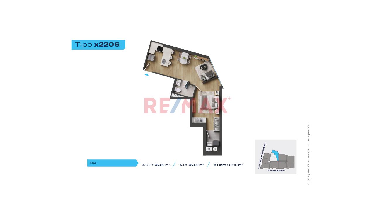 Depa 1 Dormitorio - Venta De Estreno (Proyecto) A Pasos De Centro Financiero San Isidro — foto 2