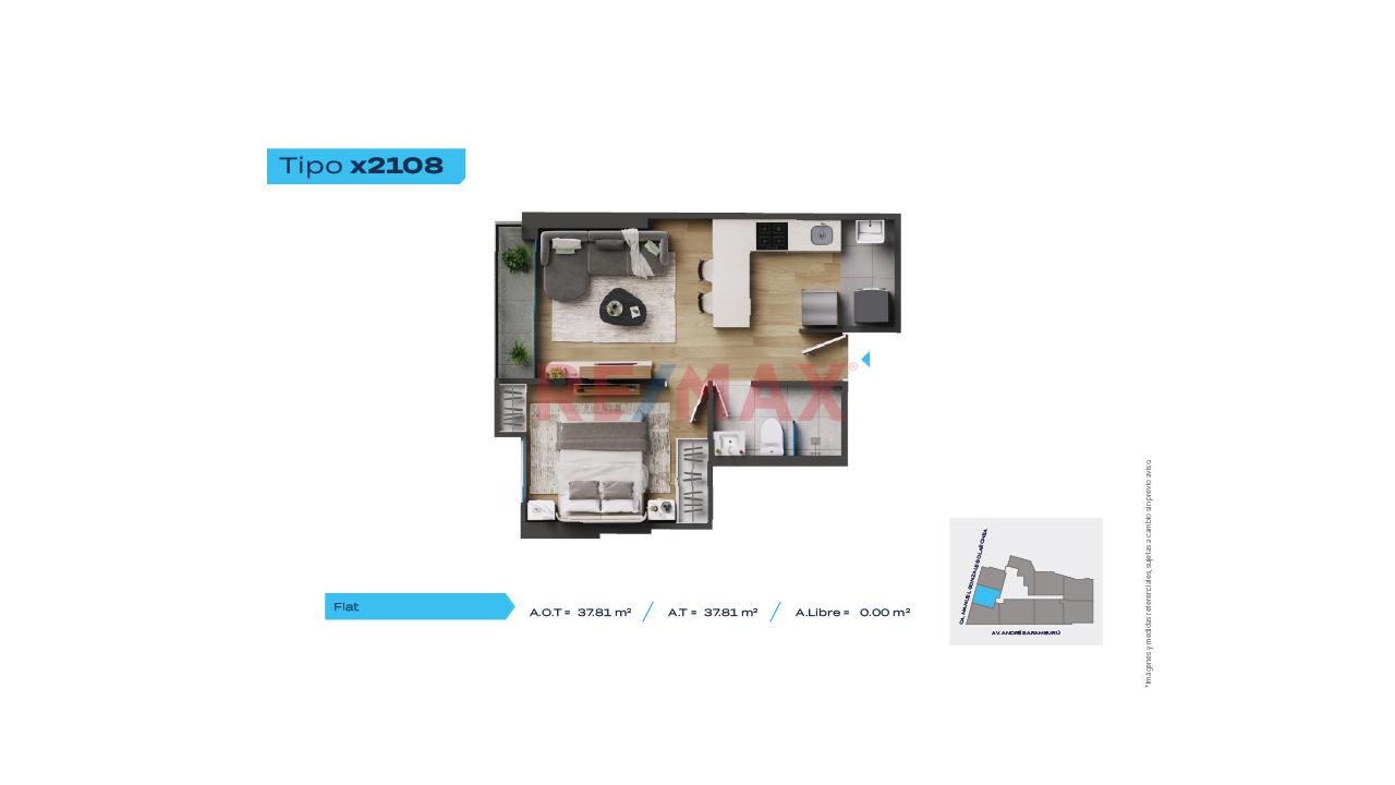 Depa 1 Dormitorio - Venta De Estreno (Proyecto) A Pasos De Centro Financiero San Isidro — foto 2