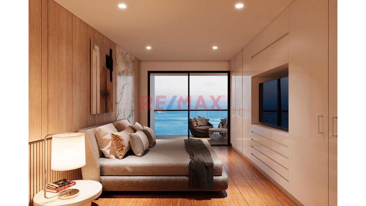 Exclusivo Flat De 3 Dormitorios 146.54 M2 Vista A Playa Las Sombrillas Y Malecón Costa Sur — foto 11