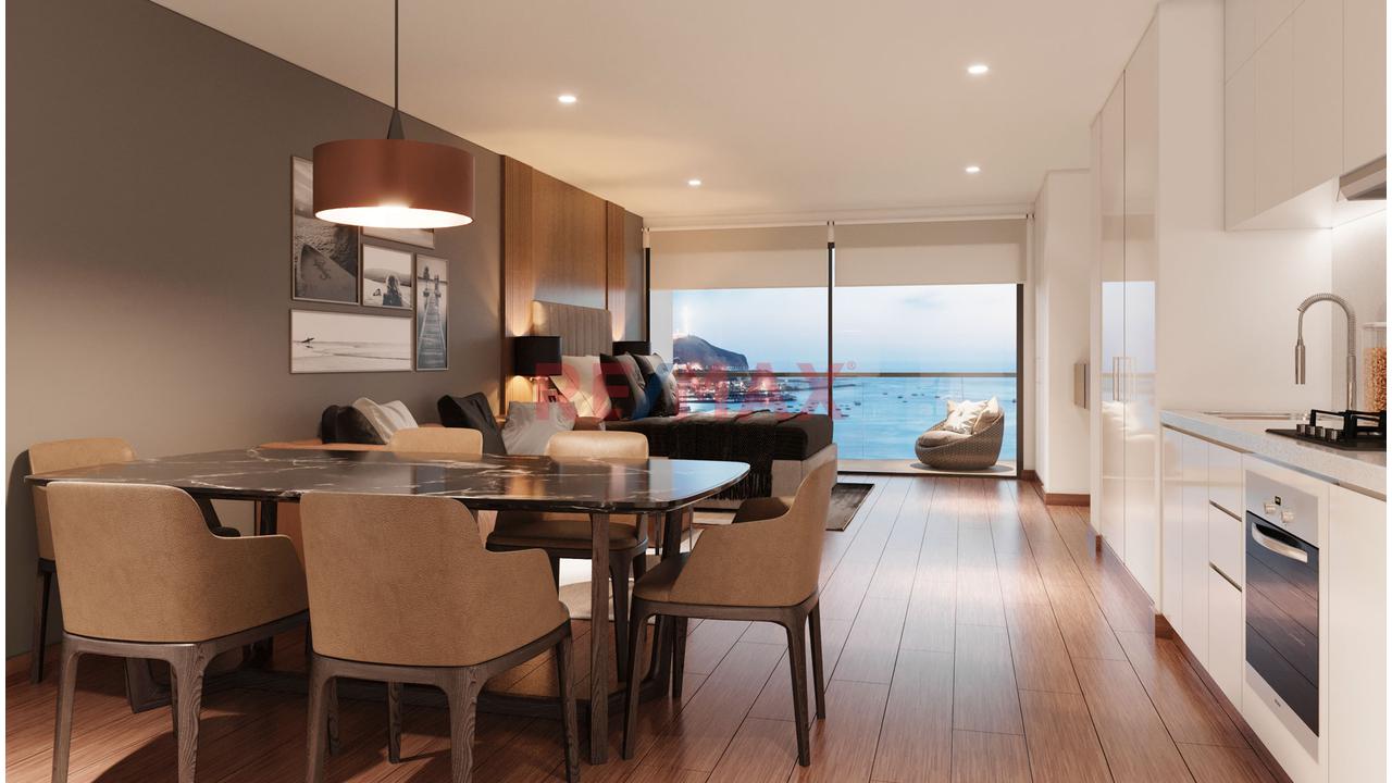 Exclusivo Flat De 3 Dormitorios 146.54 M2 Vista A Playa Las Sombrillas Y Malecón Costa Sur — foto 3