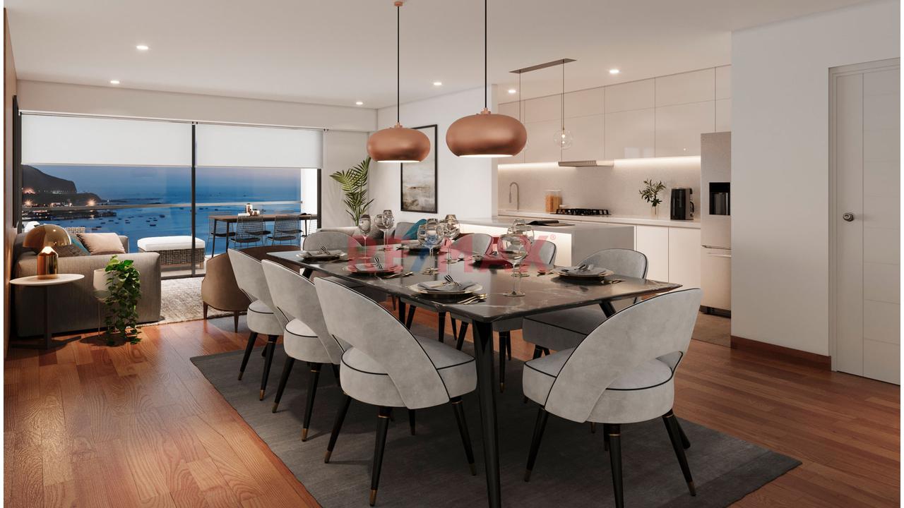Exclusivo Flat De 3 Dormitorios 146.54 M2 Vista A Playa Las Sombrillas Y Malecón Costa Sur — foto 10