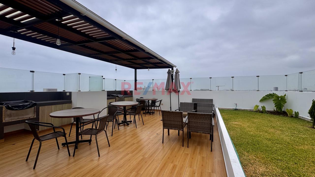 Se Alquila Lindo Flat Vista Externa De 2 Habs Con Balcon En San Miguel - 19
