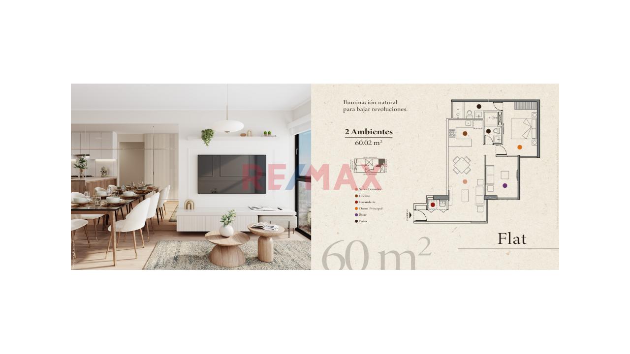 Departamento En Venta En Miraflores De Estreno De 60.12 M2 Cerca Al Mar — foto 1