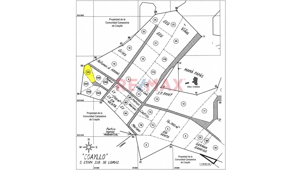 Venta De Terreno 2Hz Condominio Manantial / Coayllo - Asia - 3
