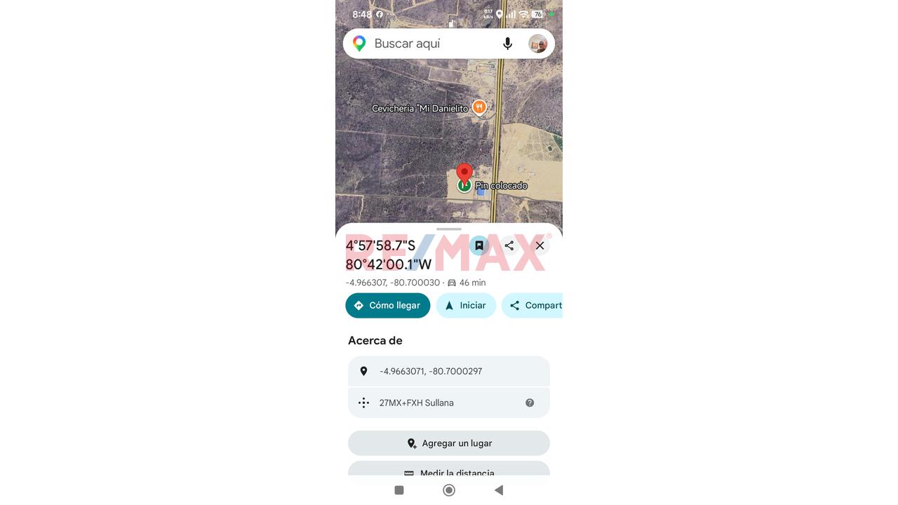 Se Vende Terreno Industrial A 5 Minutos De Sullana A Piura Margen Derecha Detrás De Distribuidora Silvia 5 Hectáreas Para Desarrollar Tu Proyecto Deseado A Un Precio Competitivo Inscrito En Sunarp Lib - 3