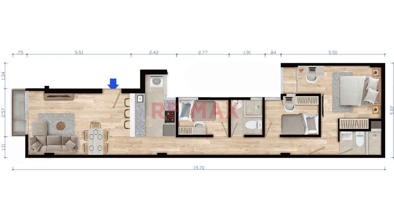 Departamento 3 Dormitorios + Cochera En San Miguel – Edificio Boutique Cerca A Parque - 7