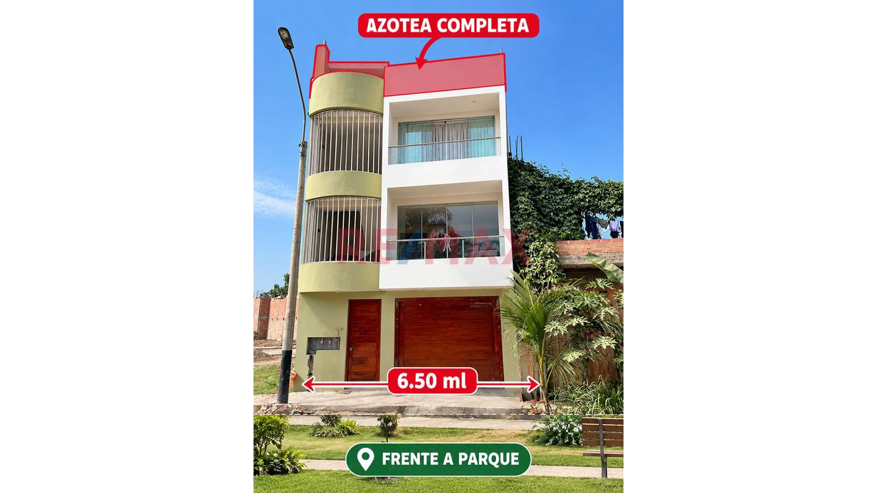 Tu Poximo Proyecto Empieza Aqui ! Azotea Frente A Parque En San Antonio De Carabayllo - 1