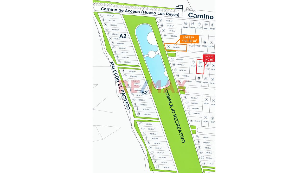 Venta De Terreno Residencial En Muelle Azul | Km 129.9 Panamericana Sur - 2