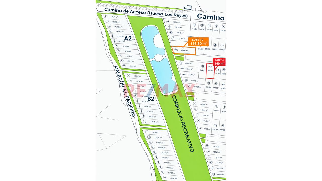 Venta De Terreno Residencial En Muelle Azul | Km 129.9 Panamericana Sur - 3
