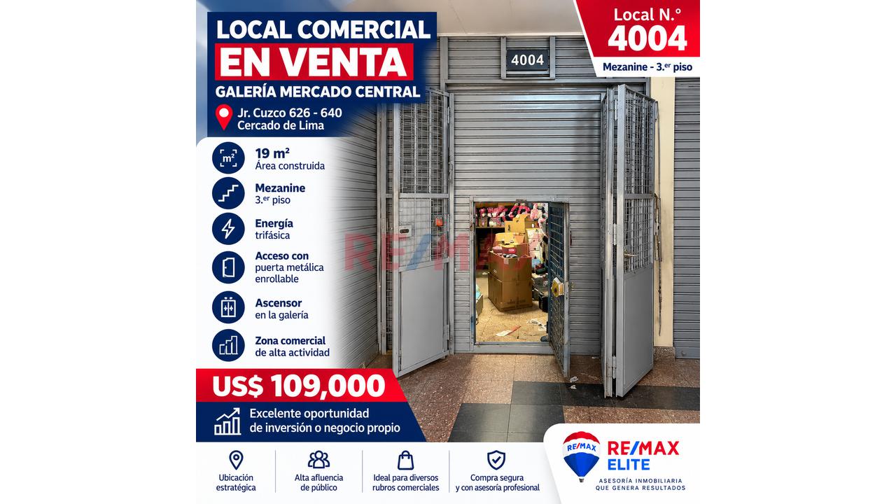 🔥 Local En Venta – Galería Mercado Central — foto 10