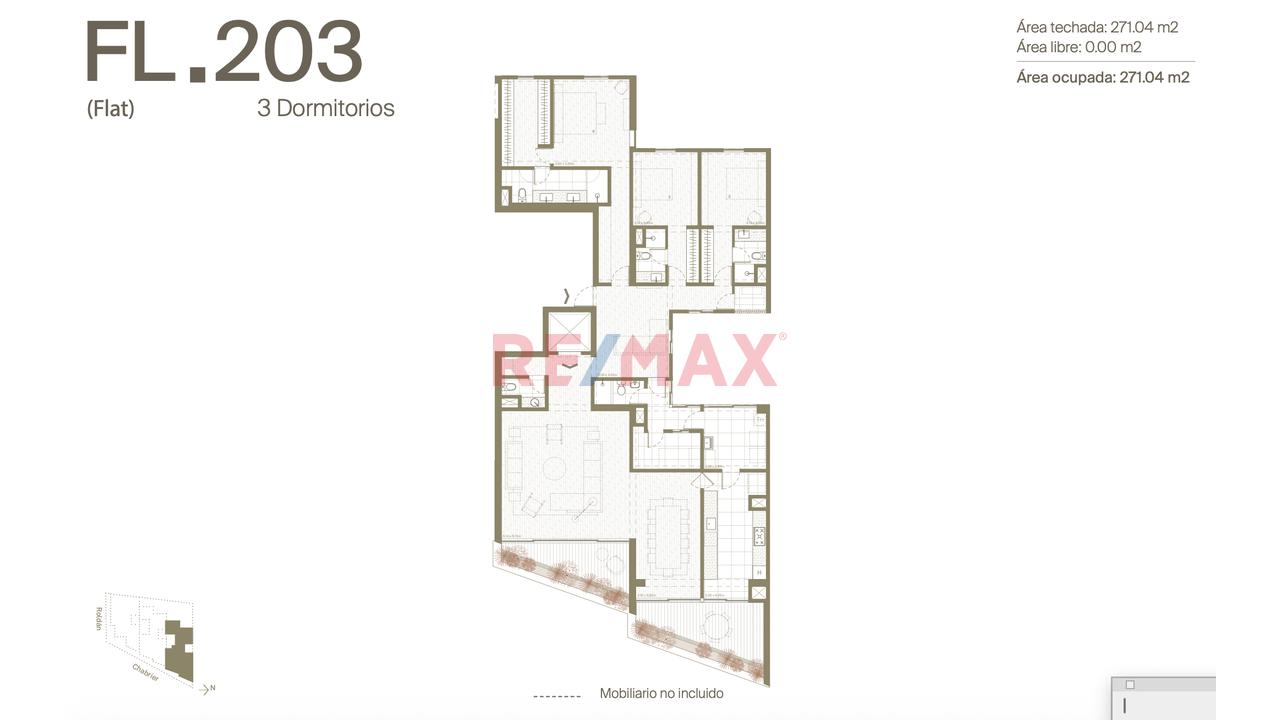 Flat De Lujo En San Isidro Cerca Al Golf | 271 M² Y Terraza Con Parrilla — foto 2