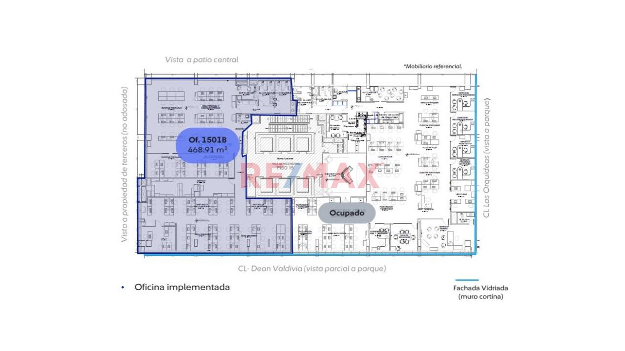 Oficina En Alquiler En San Isidro, Implementada Y 468.91M2 - 19