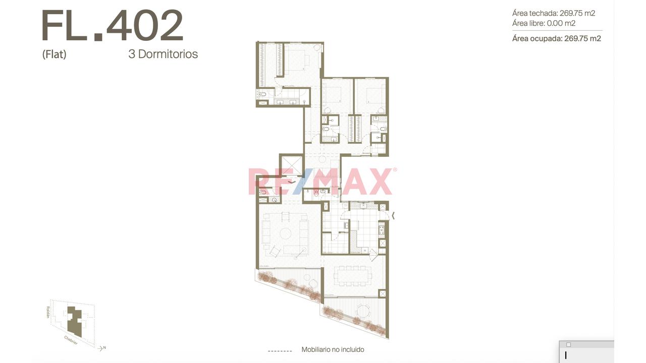 Departamento De Lujo En San Isidro | 269 M², Balcón Y Parrilla — foto 1